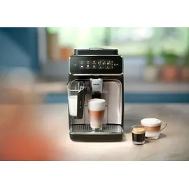 Philips 3300 Series LatteGo EP3343/50 weiß/klavierlack-schwarz