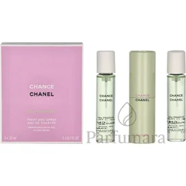 Chanel Chance Eau Fraiche Eau de Toilette refillable 3 x 20 ml