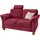 OTTO home Couch Mikrofaser 2-Sitzer Rot