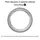 Oura Ring 4 Größe 7 - 54,4 mm Brushed Silver