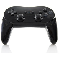 Classic Game Controller Pro Pad für Nintendo Wii klassik Games schwarz #022
