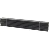 Plus Planken PIPE 120 cm - 6 Stck. schwarz