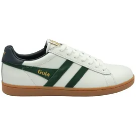 GOLA Equipe Ii, Leather Sneaker Men white/green/navy (WN) 42