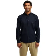 QUIKSILVER Langarmhemd Diamond Schwarz / Weiß XS