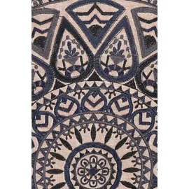 Marrakesch Orient & Mediterran Interior Aziza Bodenkissen 60 x 60 cm Schwarz