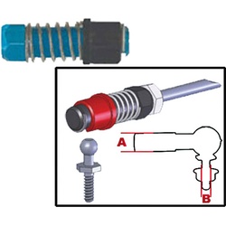 Sullivan quick-befestigung alu 4/40"