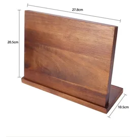evym Messerblock magnetisch aus Holz