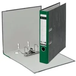 LEITZ Ordner Pappe A4 5,2cm grün 10505055