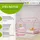 Juskys Kinderbett Marli 90 x 200 cm Kiefer massiv rosa