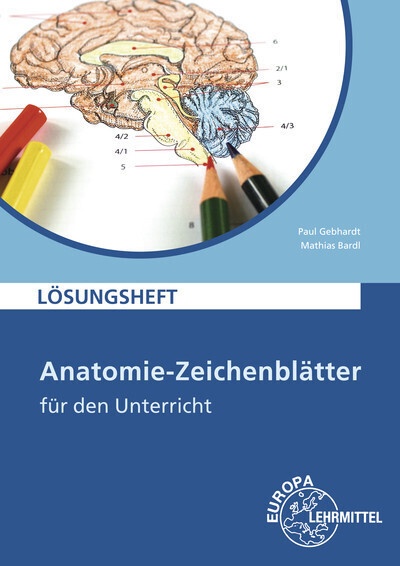 Anatomie-Zeichenblätter Für Den Unterricht  Lösungsheft - Mathias Bardl  Sylvana Bardl  Kartoniert (TB)
