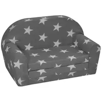 SUN GARDEN Kindersofa LUCY, Grau Weiß Baumwolle Polyester -