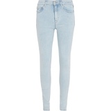 Tommy Jeans Skinny Fit, Jeans Skinny-fit-Jeans »Nora«, mit Tommy Jeans Label-Badge & Passe hinten, blau