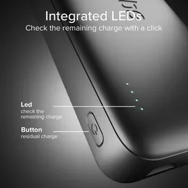 SBS Infinity PowerBank 20.000 mAh Schwarz