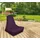 Kinzler Sitzsack KINZLER "Lounge", lila (brombeer), B:100cm H:80cm, Polyester, Sitzsäcke, Sitzsack, Loungesessel, Uni Farben, mit Rückenlehne, Outdoor geeignet