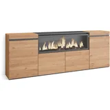 SKRAUT HOME Sideboard 210x35x75 beige