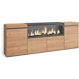 SKRAUT HOME Sideboard 210x35x75 beige