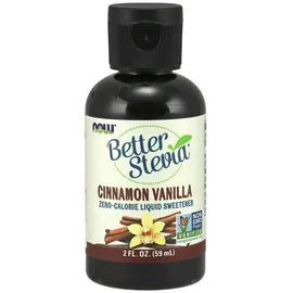 NOW Foods Better Stevia Liquid Zimt-Vanille 59 ml