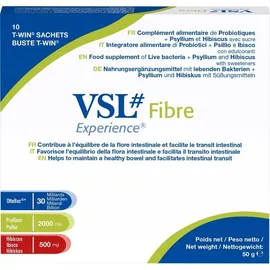 Heilpflanzenwohl VSL Fibre hochdos.Bakterien m.Psyllium+Hibiskus 10 St
