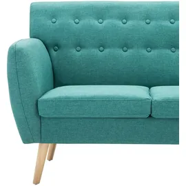 vidaXL 3-Sitzer-Sofa Stoff 172x70x82 cm Grün