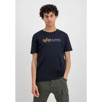 Alpha Industries »Alpha Industries Men - T-Shirts Alpha Label T« Alpha Industries rep.blue