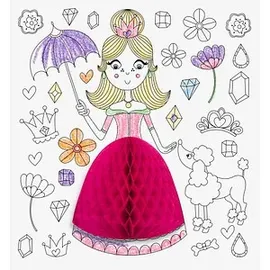 Heyda 3D-Mal-Set Prinzessin B/H 195 mm x 210 mm