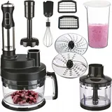 POWERFUL Handmixer Multifunktionsmixer 1600W Schneebesen Mixer TURBO Mixer - Schwarz