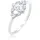Elli Ring 925 Sterling Silber Verlobungsring in silber, | Gr.: 58