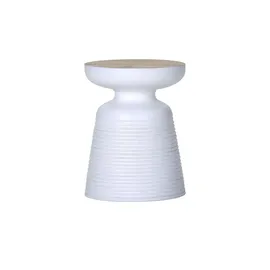 Sofa.de Beistelltisch rund Beige 35 x 45 cm