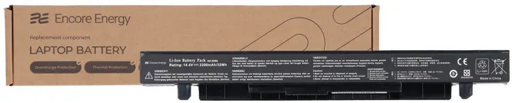 Neuer Encore Energy Akku für Asus X550 X550C X550CA X550CC R510 R510C R510L 32Wh 14.4V 2200mAh X550