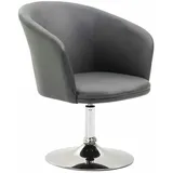 CLP Lounger Arcade Kunstleder grau