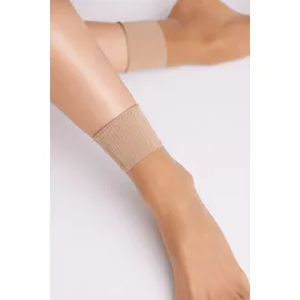 Ysabel Mora Feinsocken 6 Paar Braun Einheitsgröße