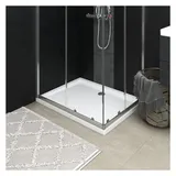 vidaXL Duschtasse ABS Rechteckig 80x100 cm