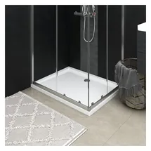 vidaXL Duschtasse ABS Rechteckig 80x100 cm