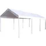 Pavillon für Auto in Stahl und Polyester 3x6 Mt Adeline