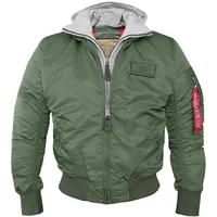Alpha Industries Ma-1 D-tec Jacke Green 3XL