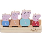 Character Peppa Pig - Wooden Family Figures