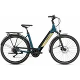 Ghost E-Teru Essential EQ petrol blue/beige-glossy 2022 27,5" 625 Wh Wave - L