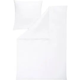 Estella Valetta Satin Weiß 155 x 220 cm + 80 x 80 cm