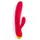 ROMP Jazz Rabbit Vibrator mit Klitoris-Stimulator Red 21 cm