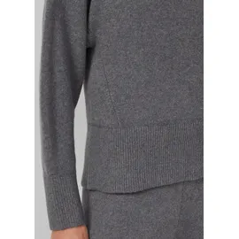 s.Oliver Strickpullover mit Stehkragen Grau 46