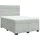 vidaXL Boxspringbett 140 x 200 cm Hellgrau