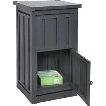 Floraworld Paketbox B63 x H55 x T109 cm anthrazit