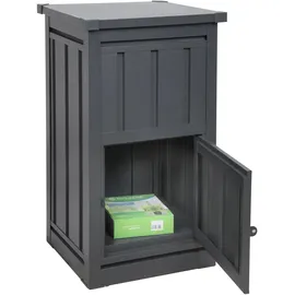 Floraworld Paketbox B63 x H55 x T109 cm anthrazit