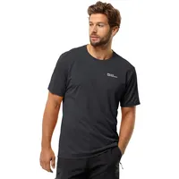 Jack Wolfskin Delgami S/S M T-Shirt, black