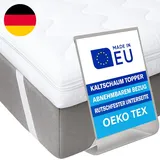 Topper 140X200Cm Aus Kaltschaum - 6Cm Hoch - Matratzentopper Mit Abnehmbarem Bez
