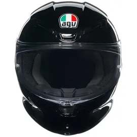 AGV K6 S E2206 MPLK, Integralhelm Motorrad, Unisex, Schwarz, XL