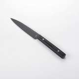 KAI Michel BRAS Quotidien Allzweckmesser 15 cm Klingenlänge - titanbeschichteten Allzweckklinge aus A8 Stahl - Pakka Holz schwarz