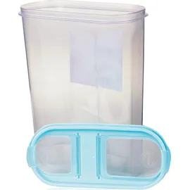 BestLivings Vorratsdosen mit Deckel 2,8 Liter 2-tlg. Türkis