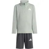 adidas GOTO PZ KIDS SPORT-SET Trainingsanzug Off White/Wonder Sage/White 104