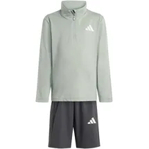 adidas GOTO PZ KIDS SPORT-SET Trainingsanzug Off White/Wonder Sage/White 104
